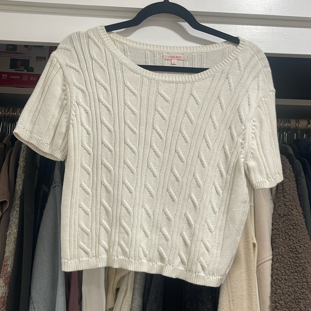 Lottie Moss sweater shirt